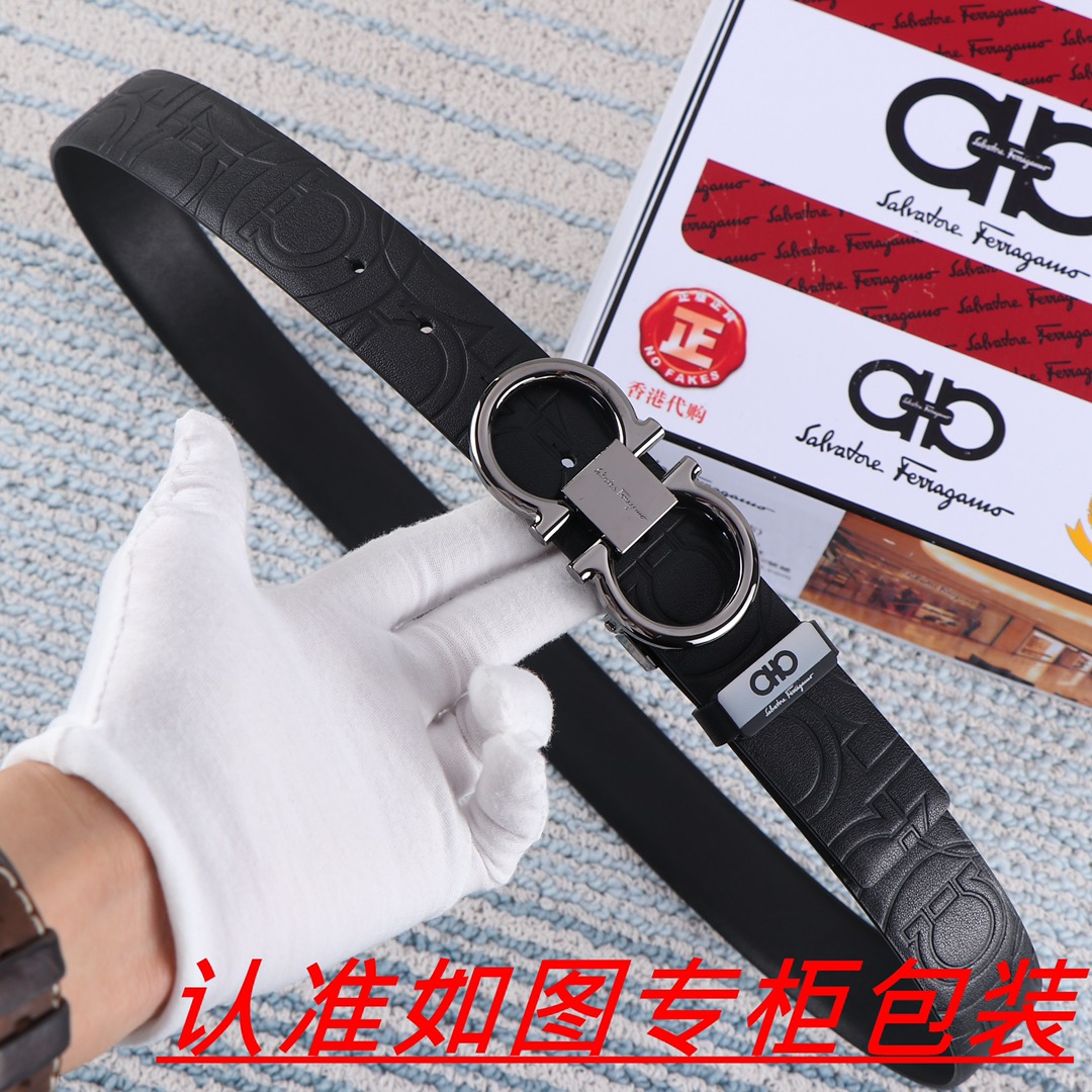 品名菲拉格木️原单材料百分百头层牛皮