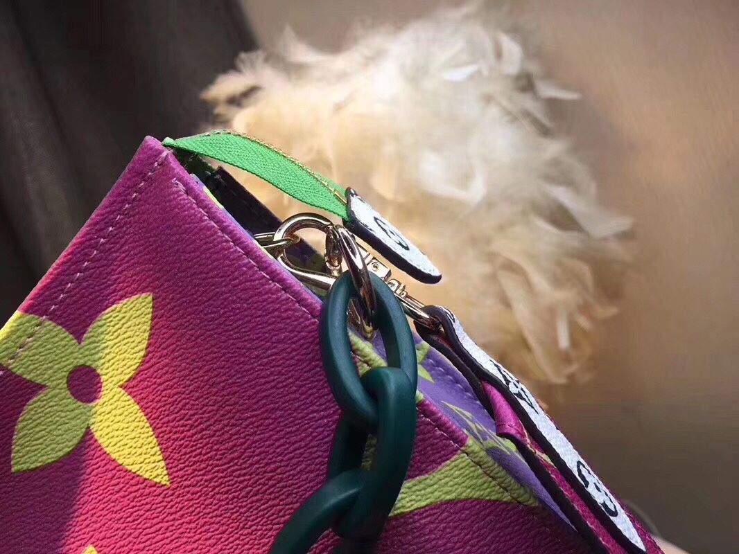 Louis Vuitton Pink Monogram 25x20x5cm shoulder everyday