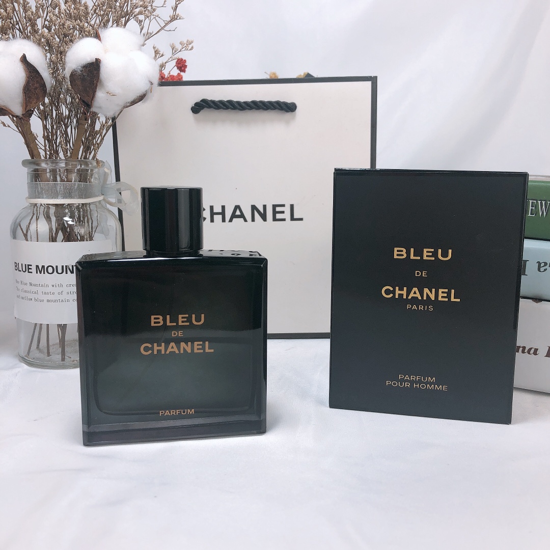 45. Perfume Chanel Bleu de Chanel Parfum 100ml 🔜 calidad 1:1❗️1801# 金蔚蓝100ml Nueva versión Chanel Bleu de Chanel Parfu…