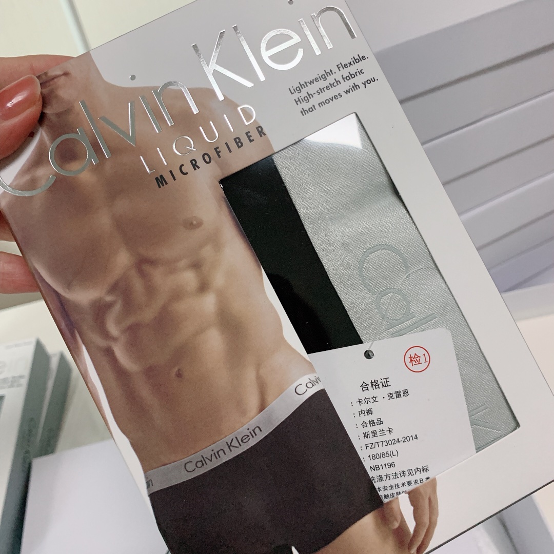 特价  Calvin Klein男士内裤礼盒装伴手礼 拆盒已经被惊艳到了，非常上档次，速干面料摸起来非常
