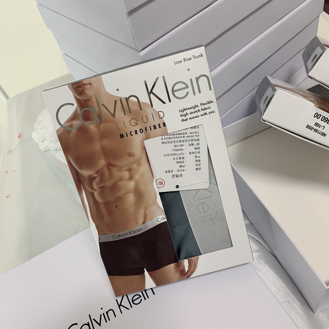 特价  Calvin Klein男士内裤礼盒装伴手礼 拆盒已经被惊艳到了，非常上档次，速干面料摸起来非常