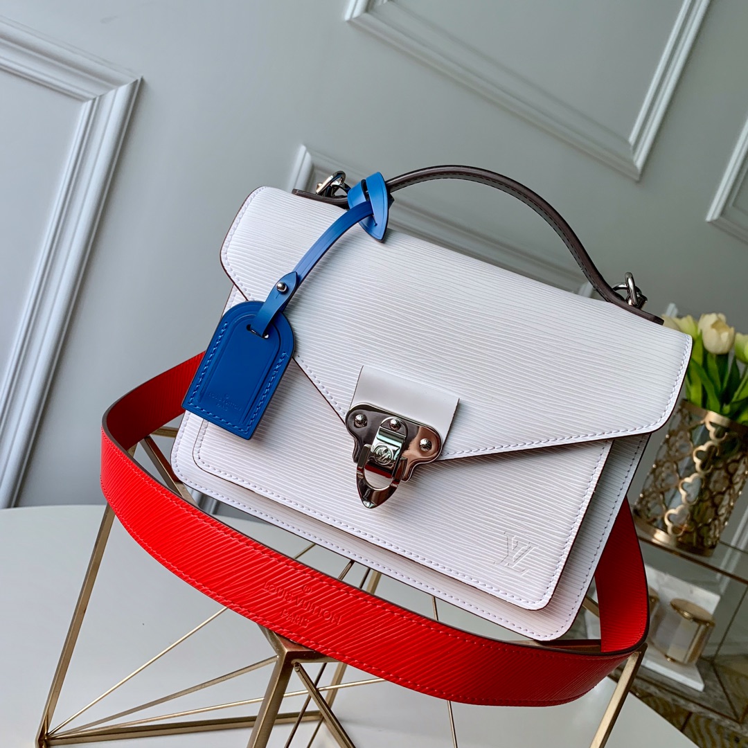 Louis Vuitton LV Soft Trunk New
 Handbags Messenger Bags White Epi Resin M50377