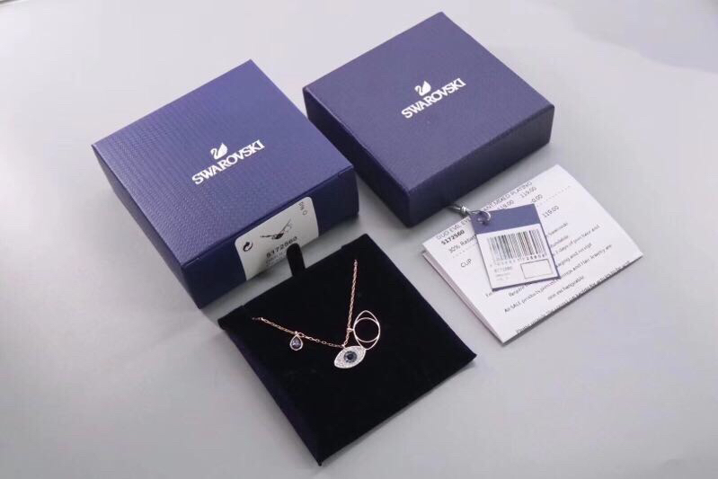 Swarovski 恶魔之眼锁骨项链，你说你见过的一切美好都不几我瞳孔中的璀璨” 恶魔之眼寓意吞噬一切不