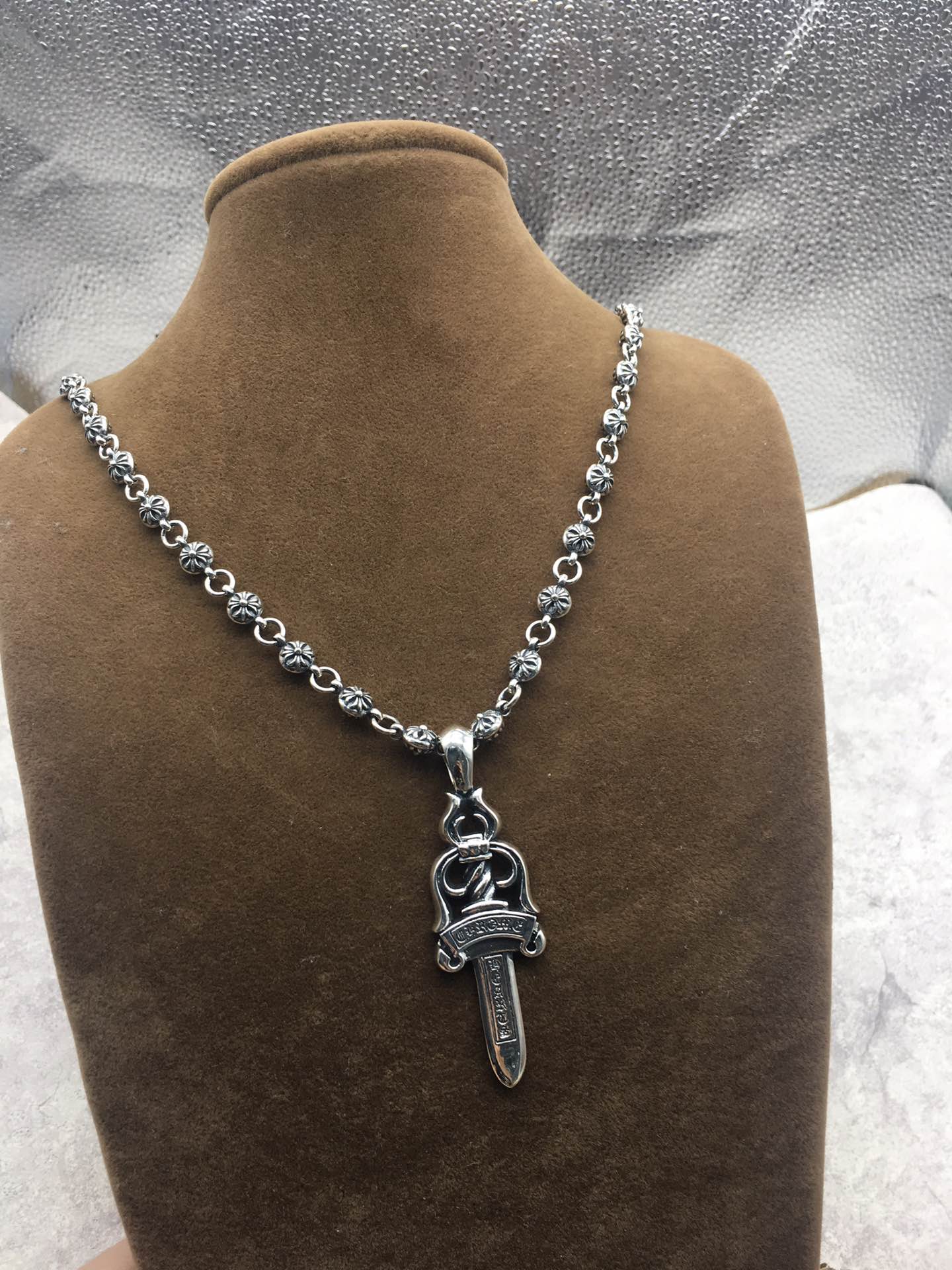 Chrome Hearts Hearts 克罗心个性圣剑套链，造型搭配神器