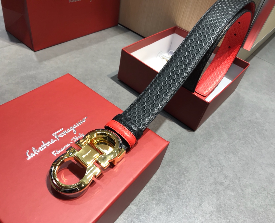 菲拉格慕 Ferragamo 高定典藏奢华工坊高定皮带腰带配饰 #36334888 8