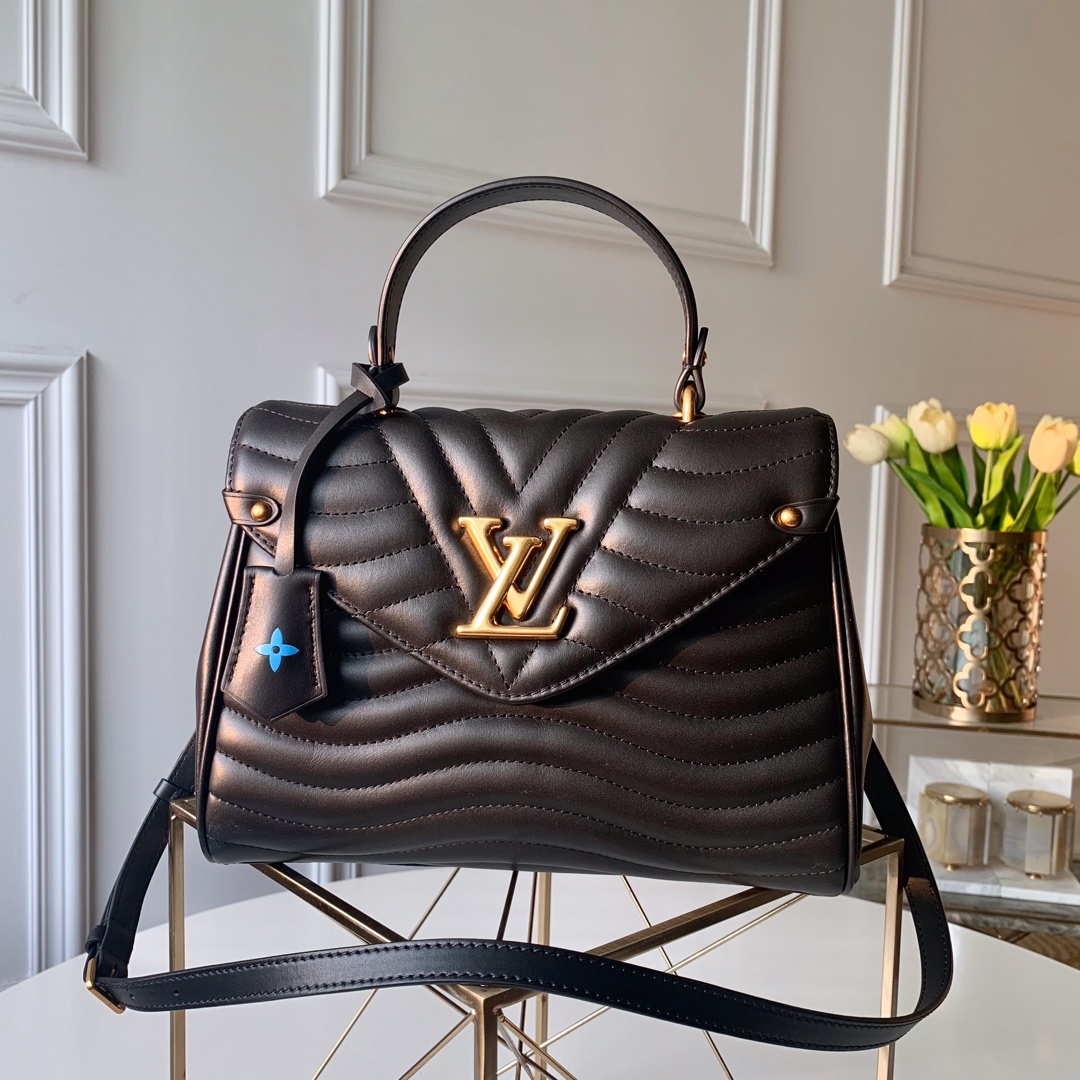 US Sale
 Louis Vuitton LV New Wave Bags Handbags AAAA Customize
 Black Women Calfskin Cowhide Fall Collection M53931