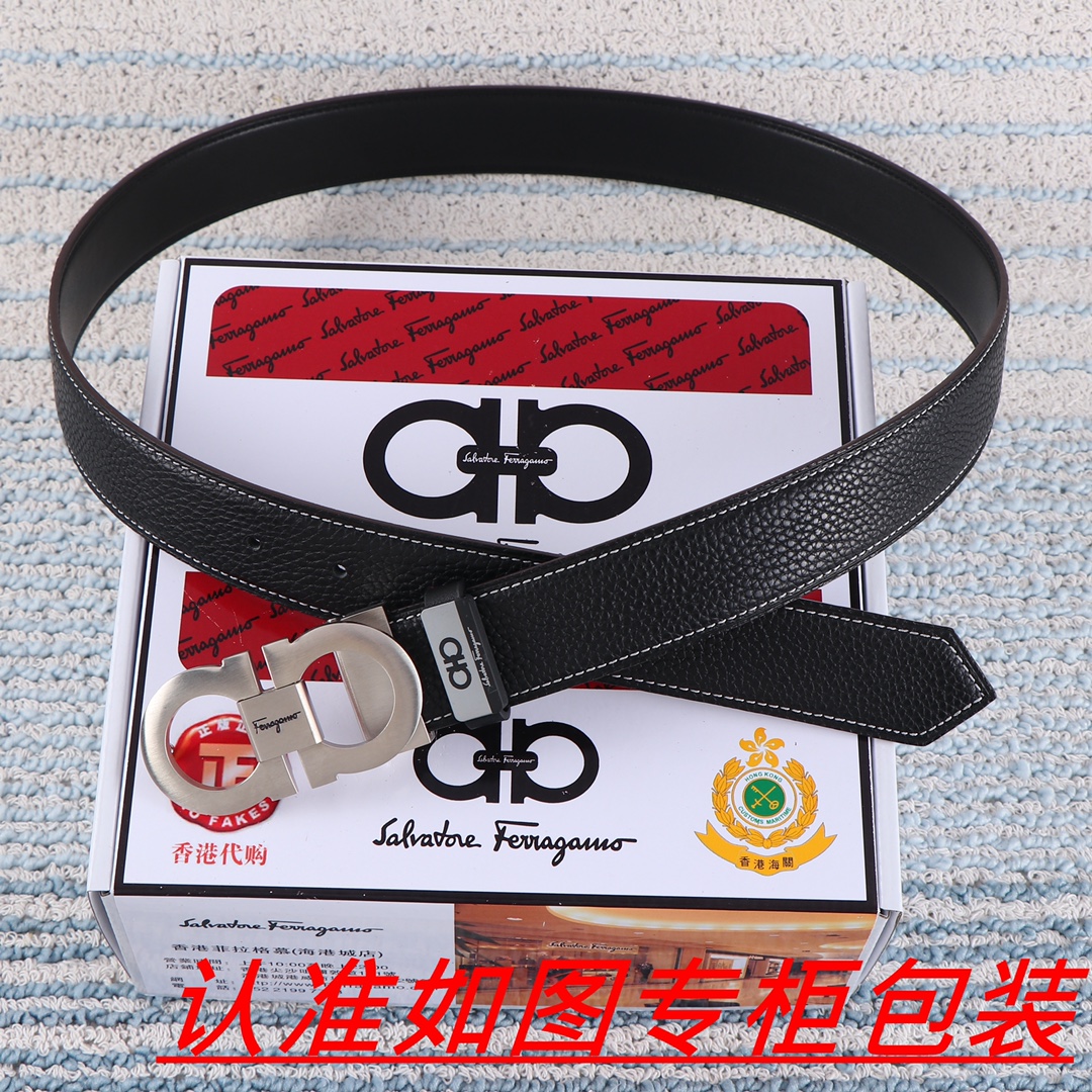 品名菲拉格木️原单材料百分百头层牛皮