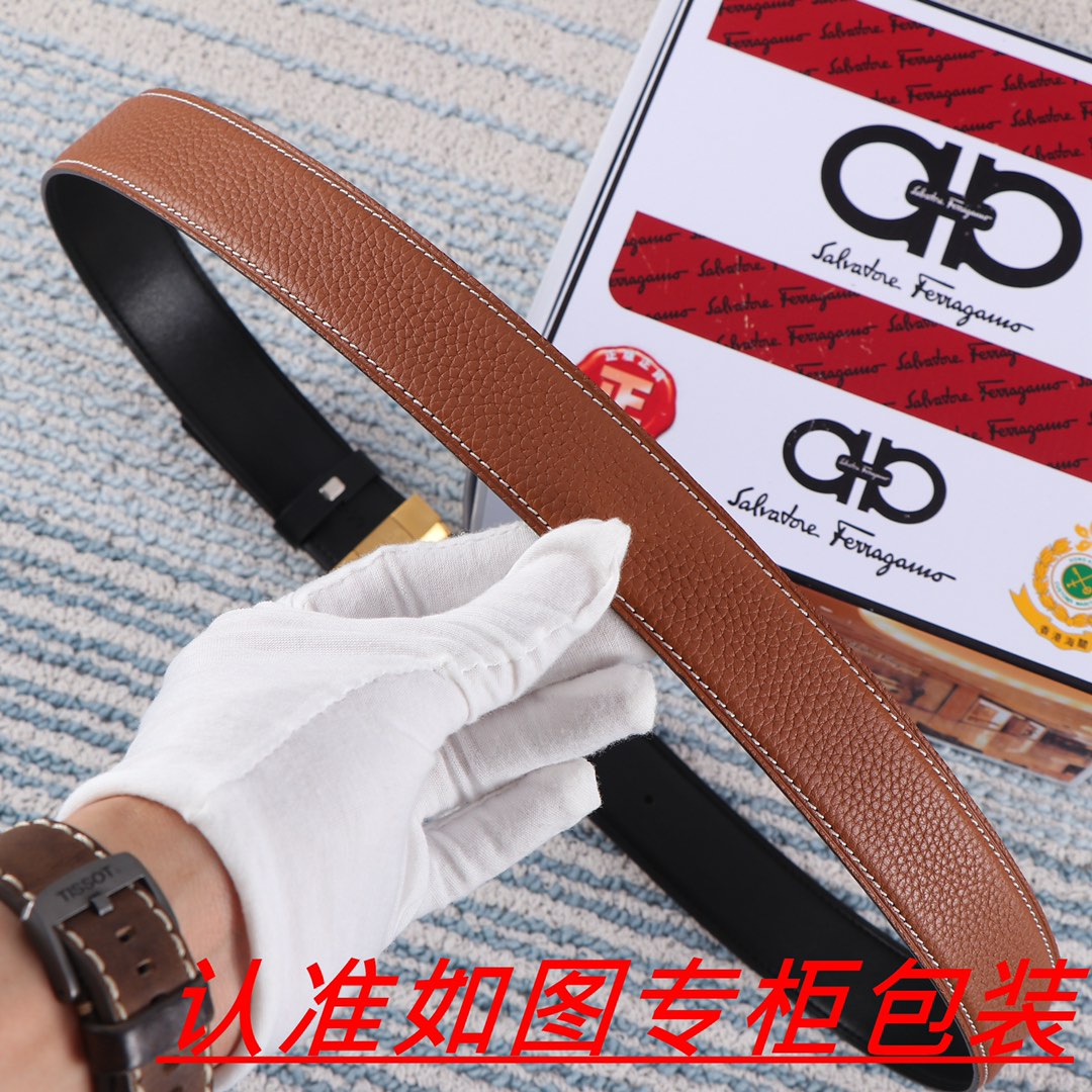 品名菲拉格木️原单材料百分百头层牛皮