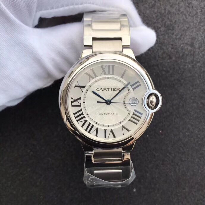 Cartier 台湾厂最新升级版 蓝气球 男款42mm 女款33mm-市面 镜面同步ZP蓝宝石鱼眼效果