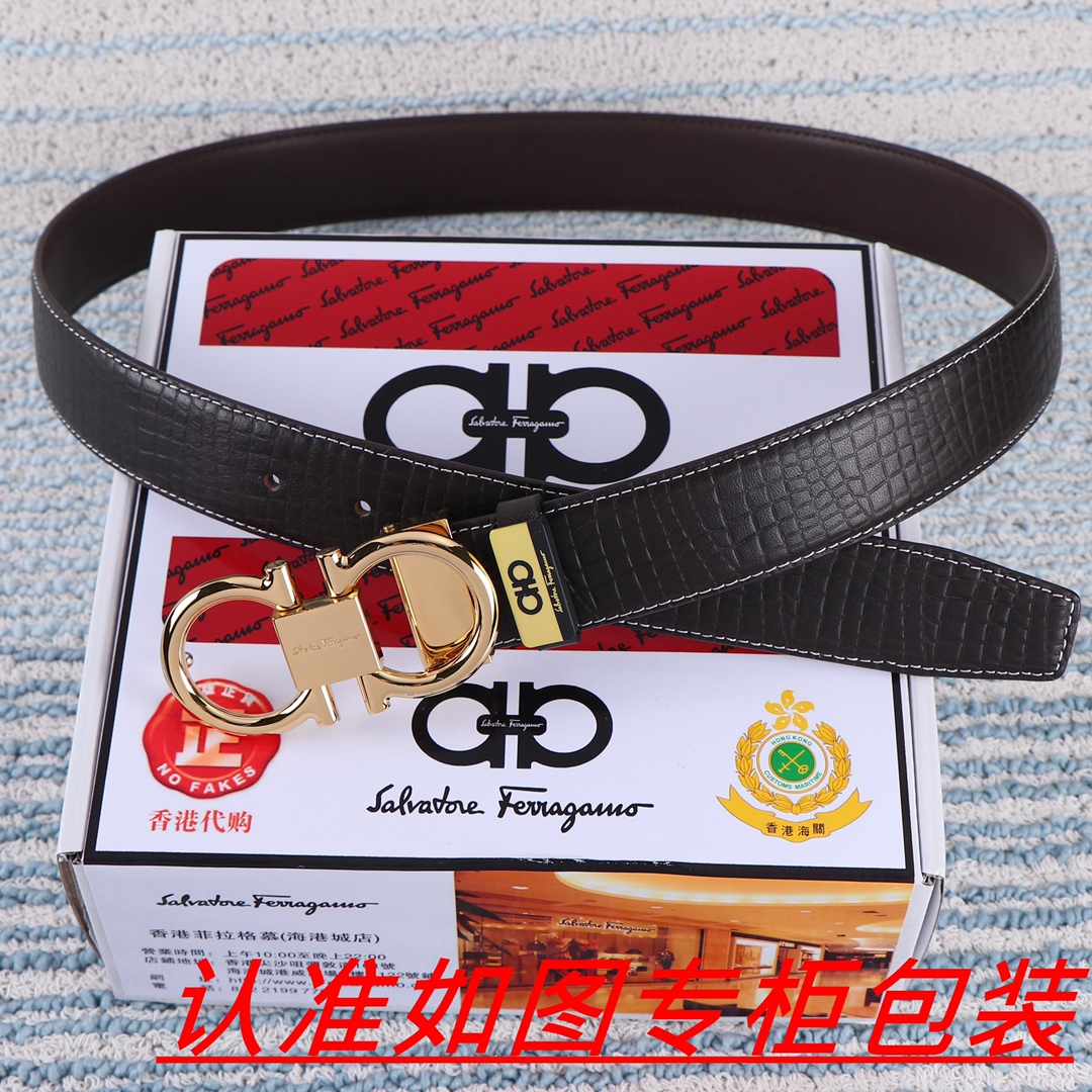 品名菲拉格木️原单材料百分百头层牛皮