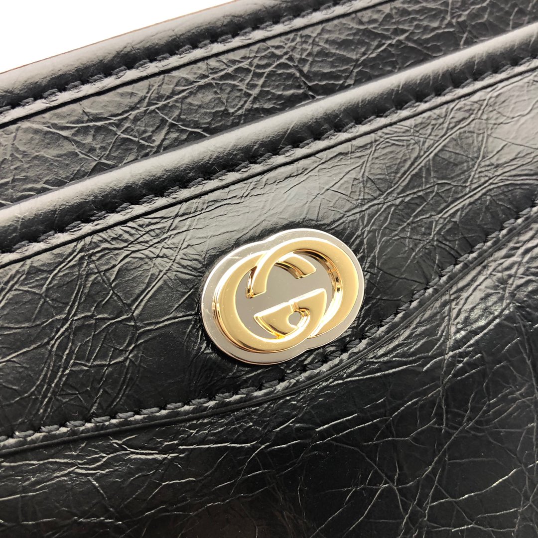 GUCCI古驰饰互扣式双G手拿包575991