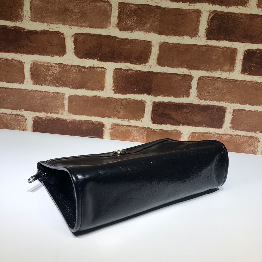 GUCCI古驰饰互扣式双G手拿包575991