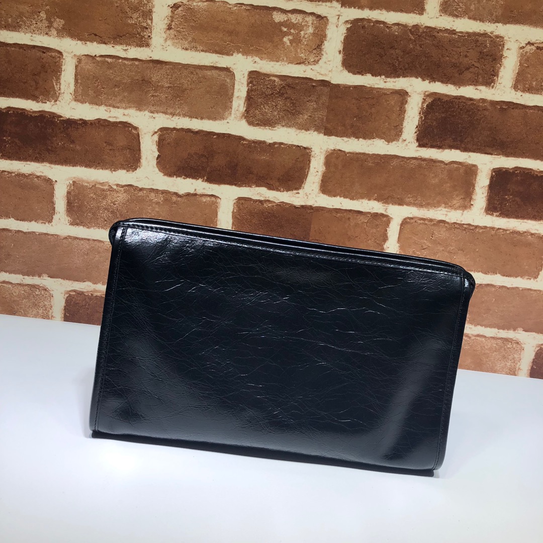 GUCCI古驰饰互扣式双G手拿包575991