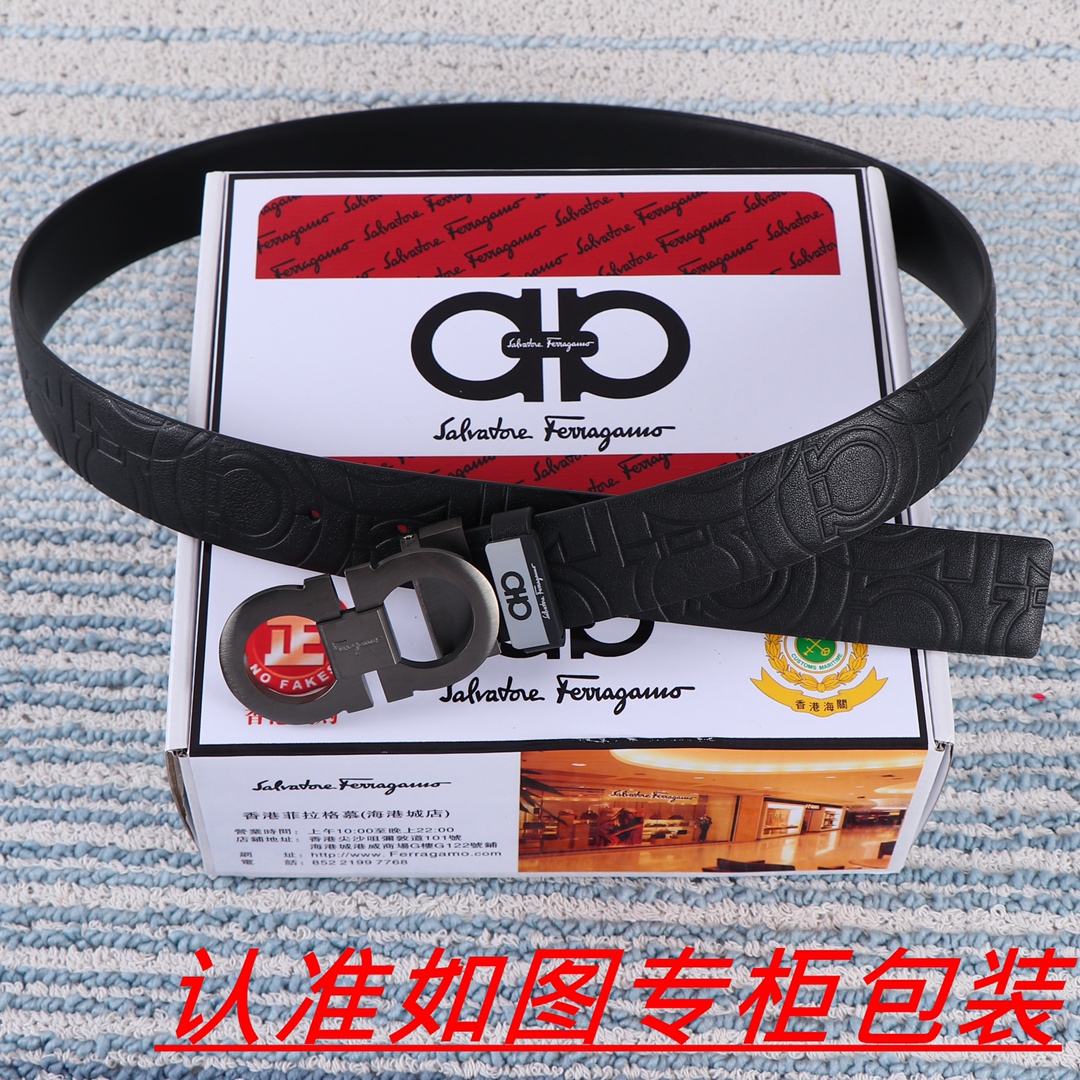 品名菲拉格木️原单材料百分百头层牛皮