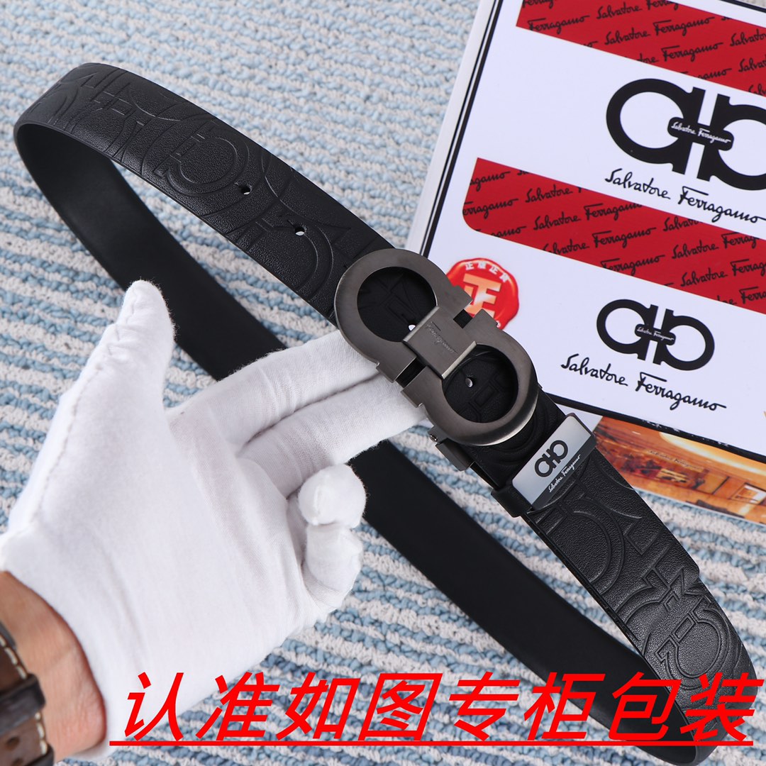 品名菲拉格木️原单材料百分百头层牛皮