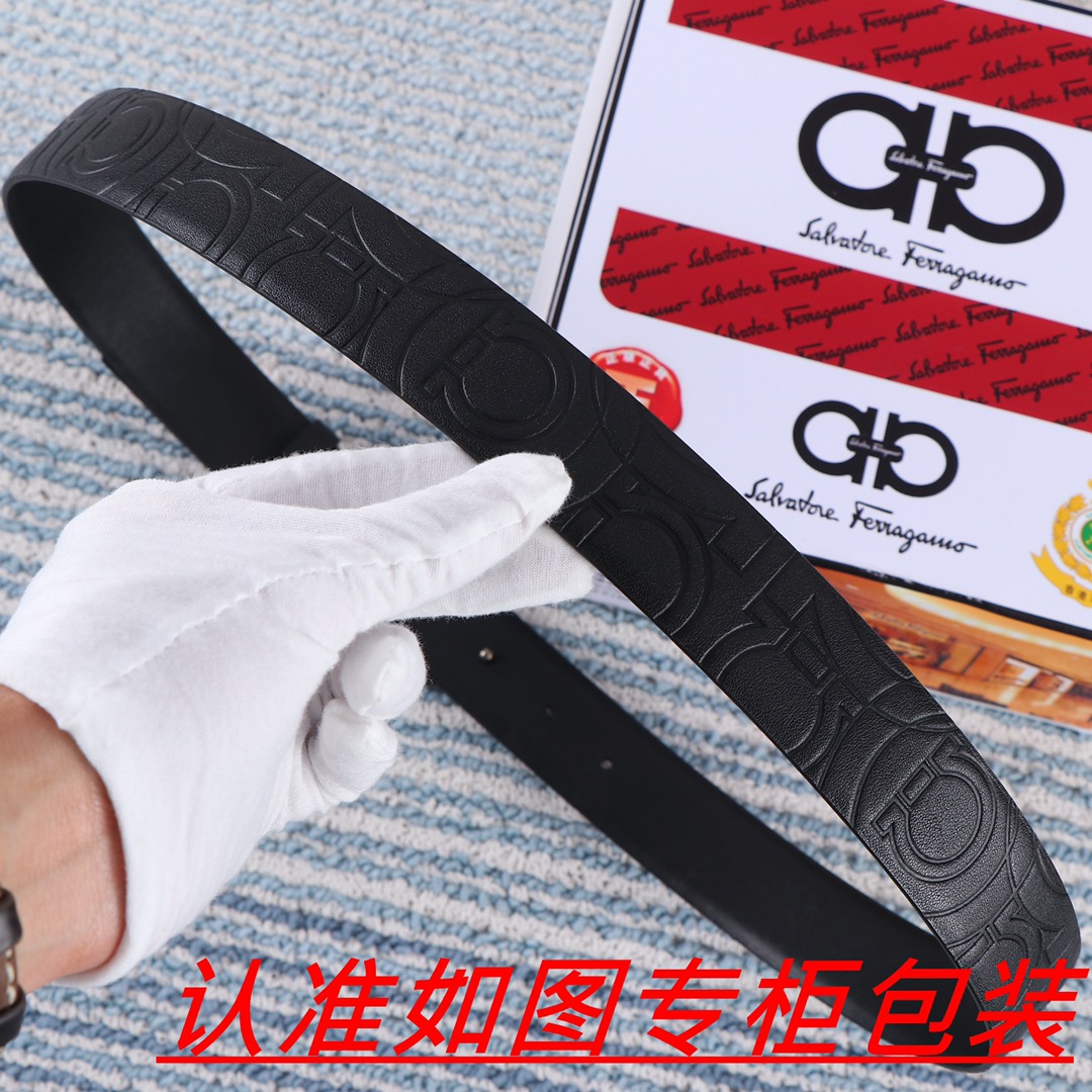 品名菲拉格木️原单材料百分百头层牛皮