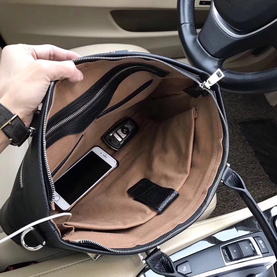 Prada 霸气 手提包 Pra---型号2321-1。(黑色) 超 ，专注高端尺寸38x29x10cm
