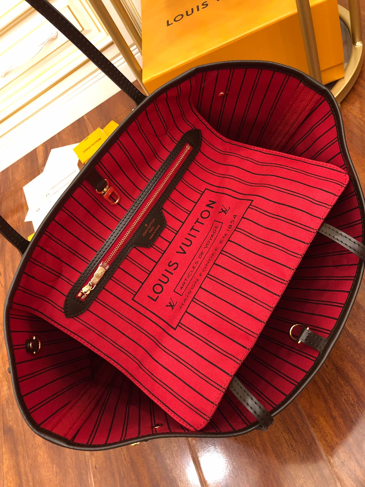 N41358 LV NEVERFULL 中号购物袋