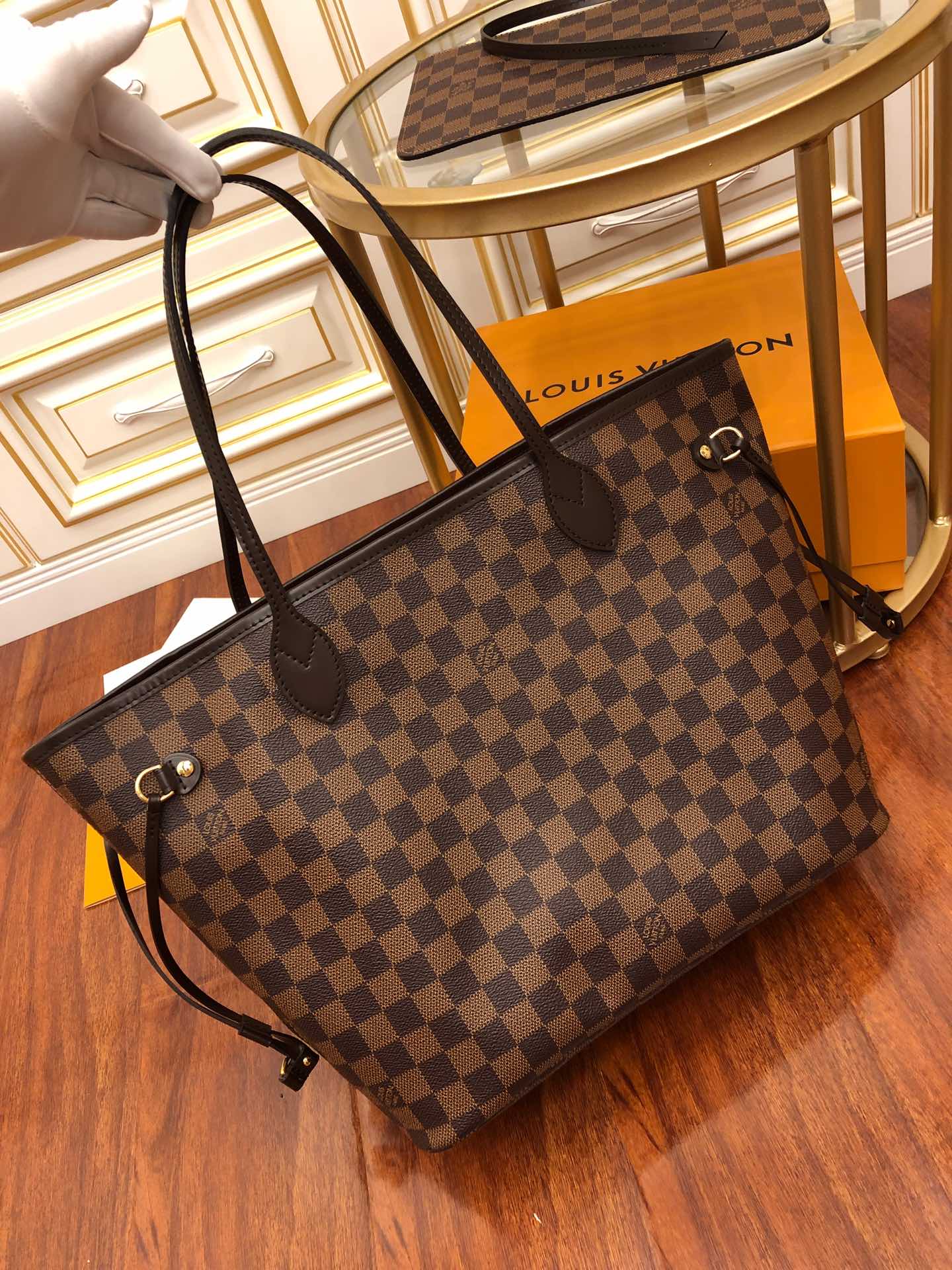 N41358 LV NEVERFULL 中号购物袋