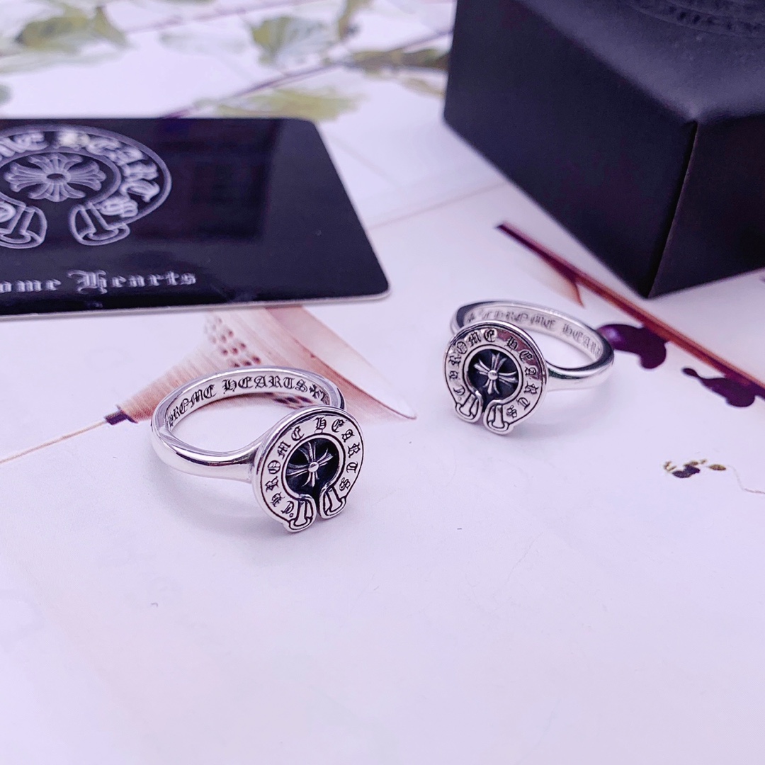 Chrome Hearts Jewelry Ring- 925 Silver Vintage