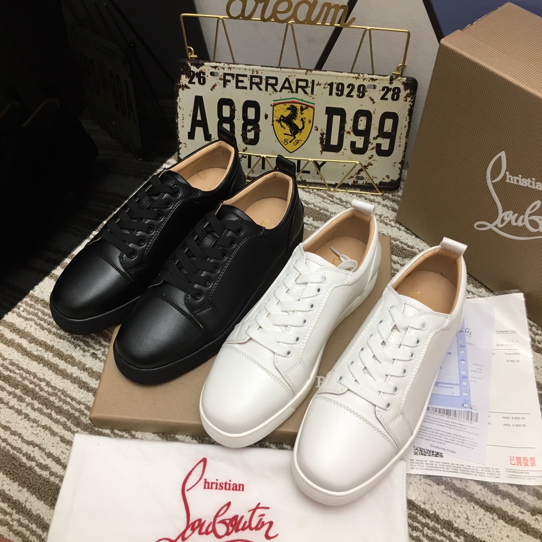 Christian Louboutin（cl男） Style Leather Men's Shoes Lookbook Reference image 1