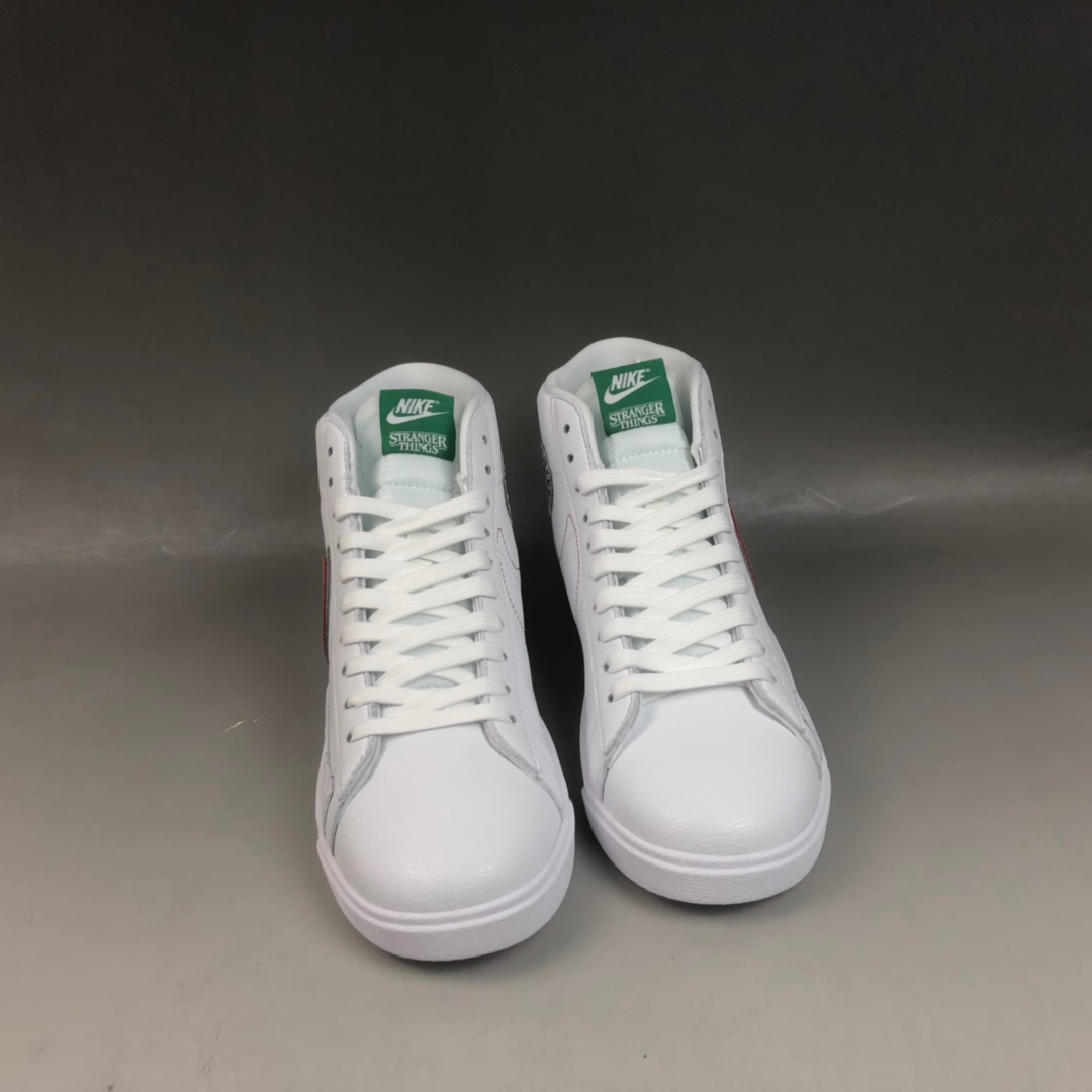 180 Nike Blazer Mid '1977 Vintage”Hawkins High”开拓者联名限定 CJ6101-100