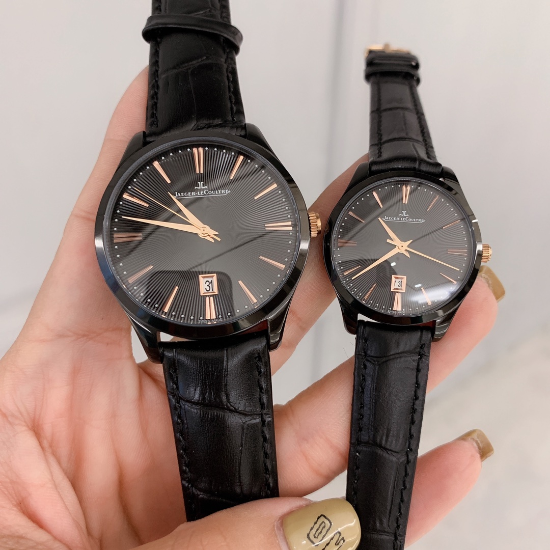 Jaeger.le Couldre Classic Watch: Super-Thin Stone Couple Surfaces, Glass Lenses, Steel Husks - 图片 3
