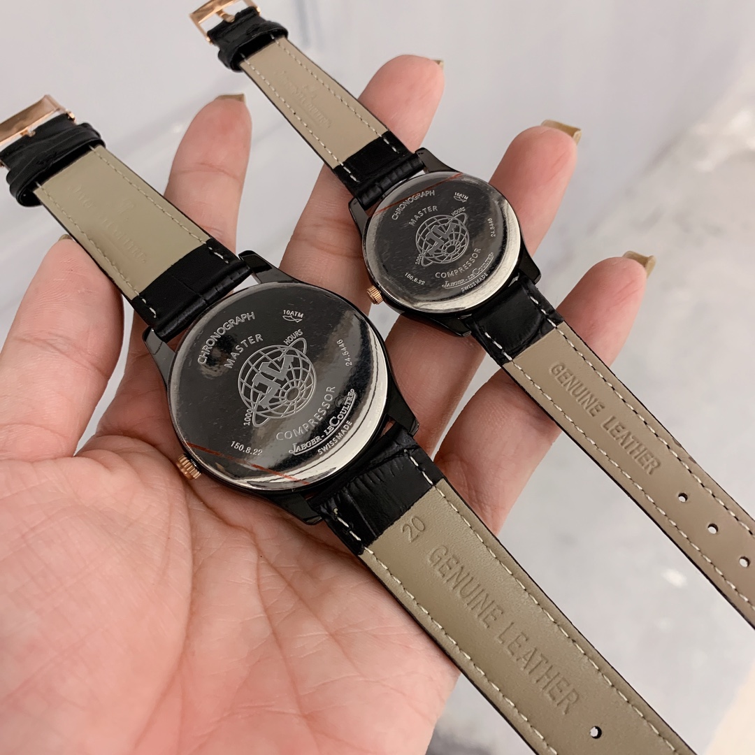 Jaeger.le Couldre Classic Watch: Super-Thin Stone Couple Surfaces, Glass Lenses, Steel Husks - 图片 5