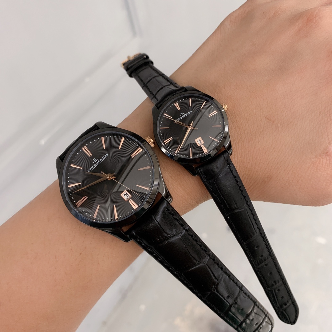 Jaeger.le Couldre Classic Watch: Super-Thin Stone Couple Surfaces, Glass Lenses, Steel Husks - 图片 6