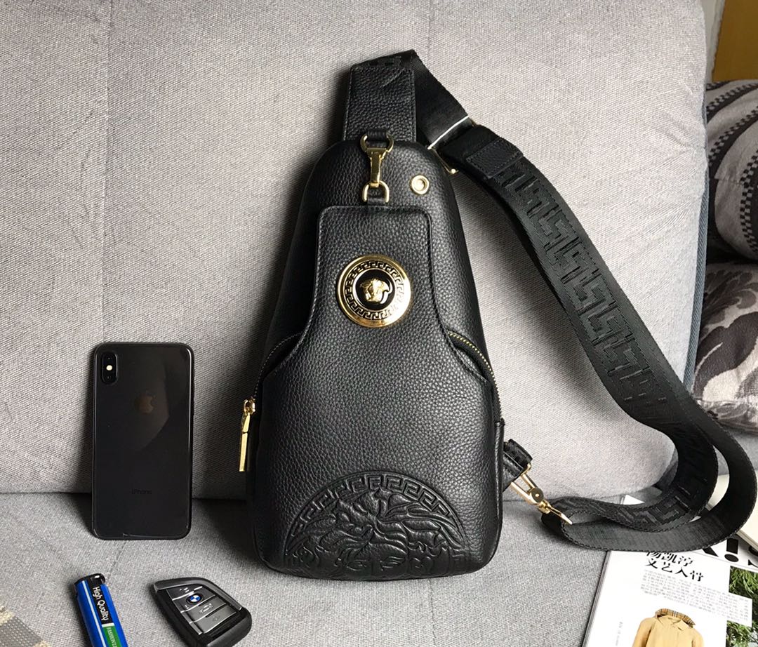 Versace Fashion
 Belt Bags & Fanny Packs Cowhide Fabric