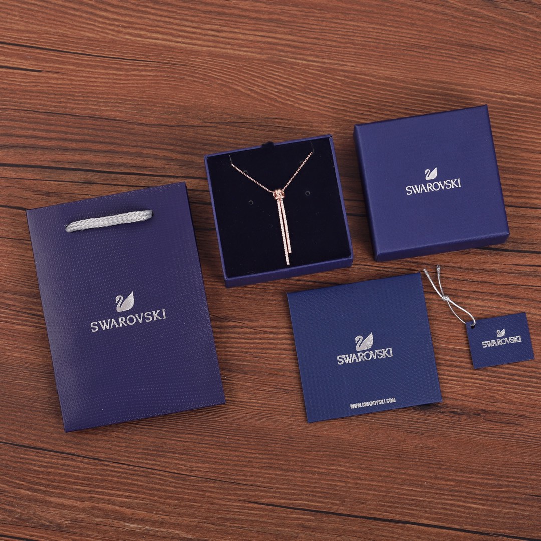 181778 [Swarovski Swarovski Necklace] Elegant and Romantic trendy Like a girl