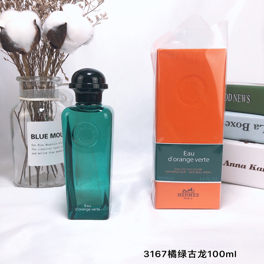 Hermes Eau d'Orange Verte Cologne 100ml - Refreshing Citrus Fragrance