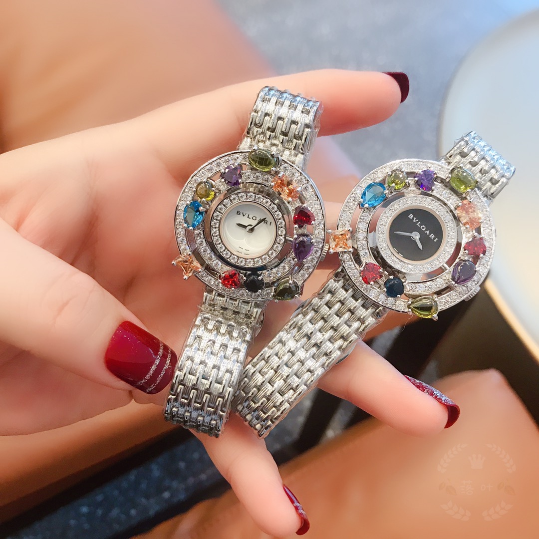 [BVLGARI Watches]High-quality quartz movement Equipped with silk strap, origin