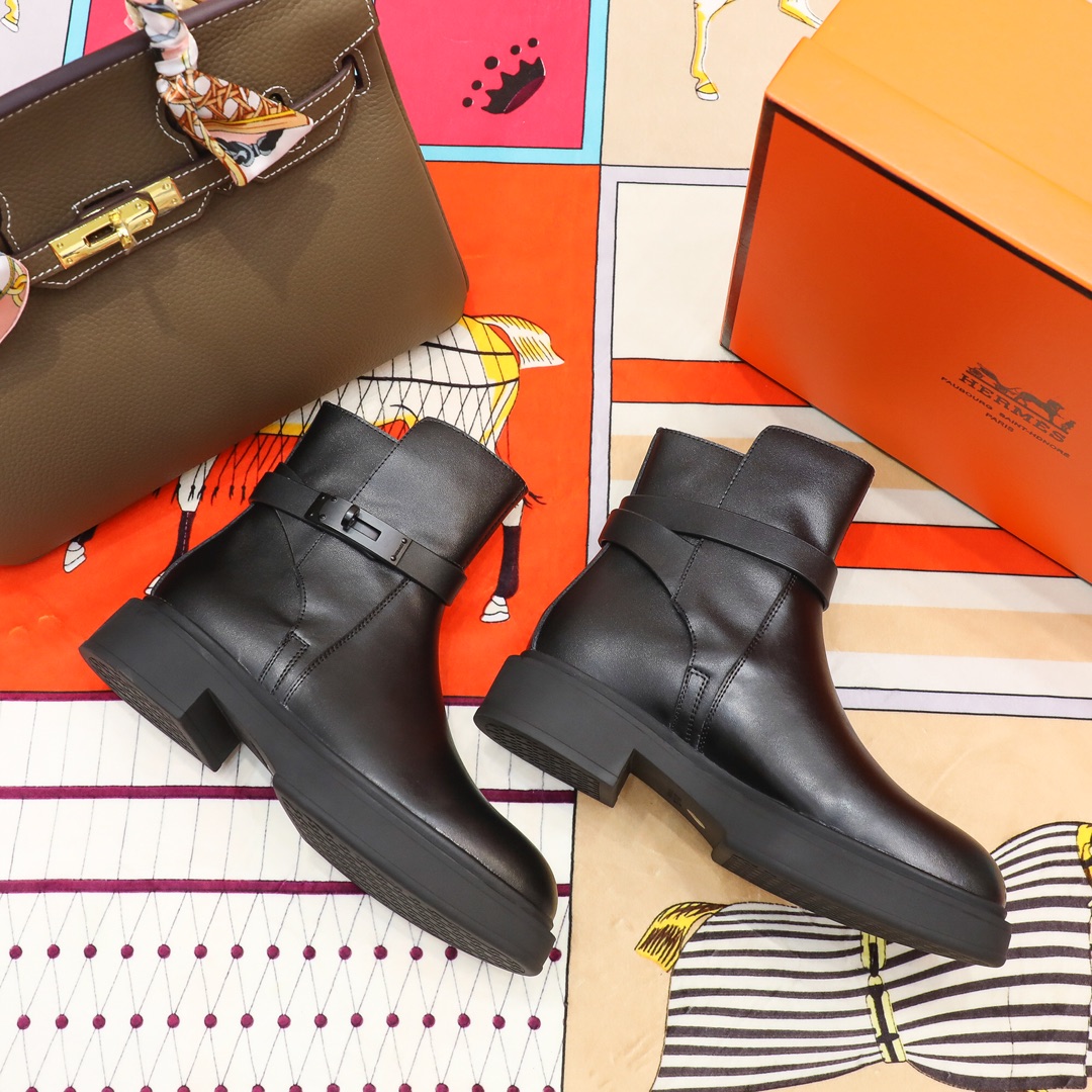 爱马仕 Hermès 高定典藏经典高奢皮鞋女鞋男鞋 #A6856D5D 9