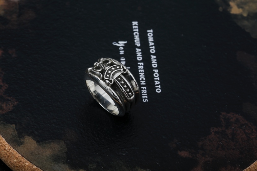 Chrome Hearts 品质克罗心Chrome hearts 宝剑戒指