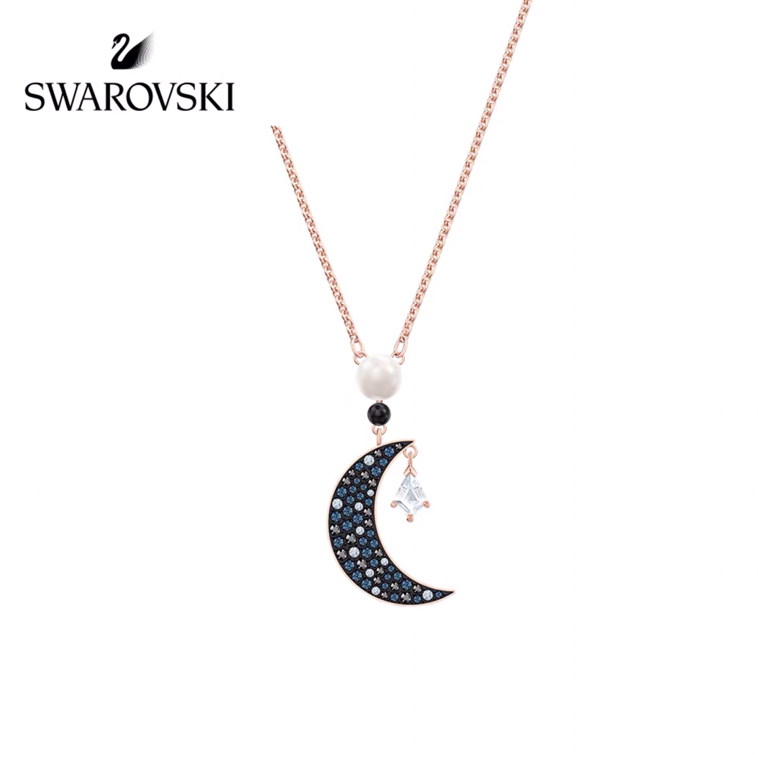 NO:766621,8085 [New Product] Swarovski SWA SYMBOL Mysterious Moon Romantic Fashion Women's Necklace Bracelet, Swarovski Necklace Swarovski Bracelet, stuart weitzman, swarovski, necklace, bracelet198609098085【新品】施华洛世奇 SWA SYMBOL 神秘月亮 浪漫时尚 女项链 手链,施华洛项链施华手链,stuart weitzman,swarovski,necklace,bracelet,Jewelry