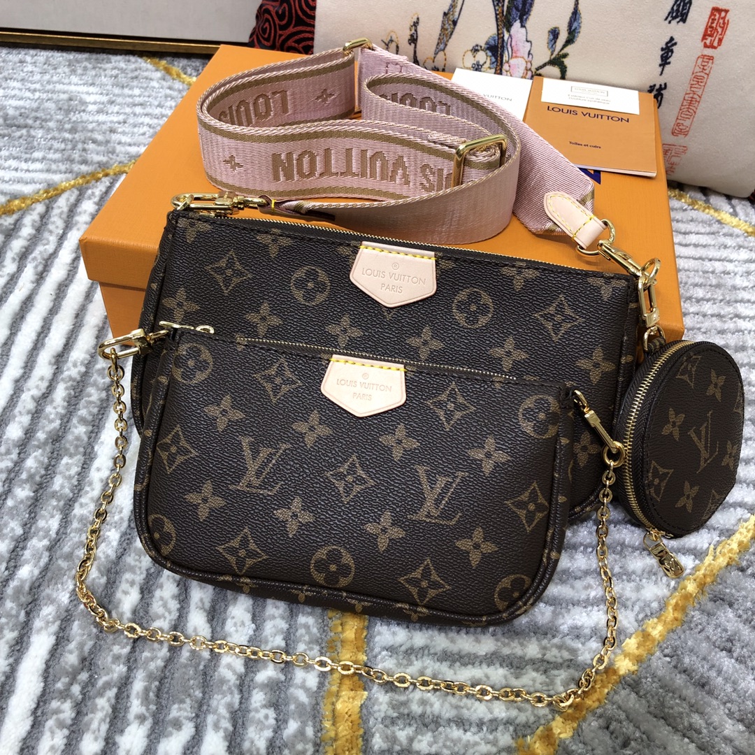 Louis Vuitton LV Favorite Bags Handbags best website for replica
 Pink Monogram Canvas Summer Collection M44813