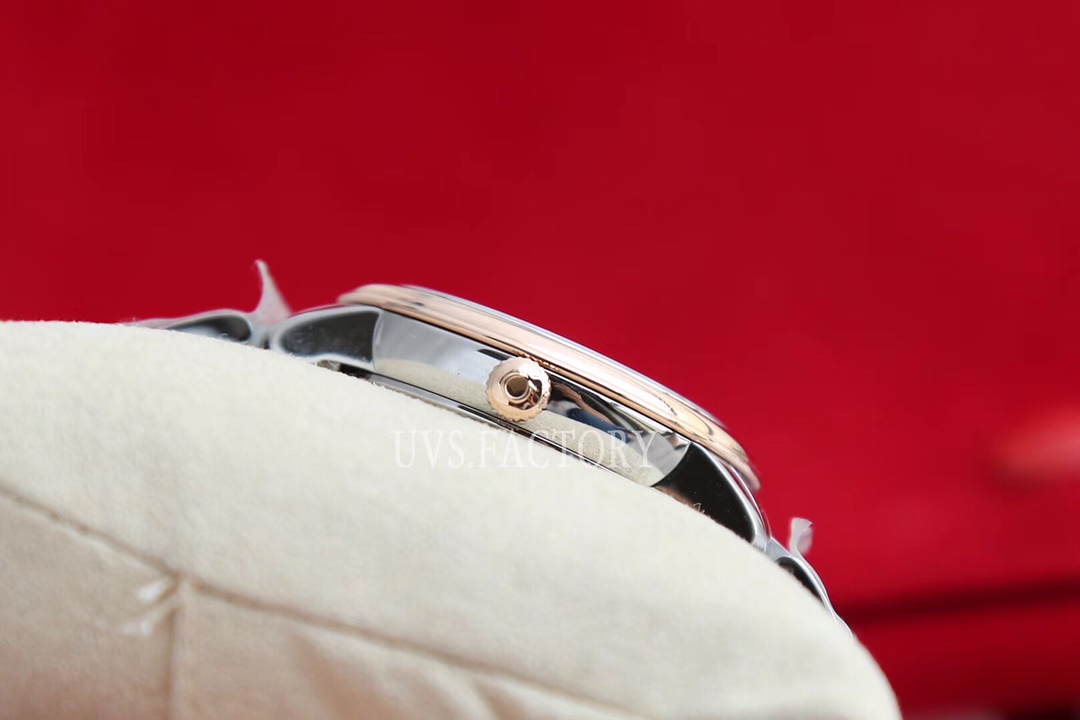 Omega Style Beige Leather Watches Watches Watches detail image 5 from source 765562