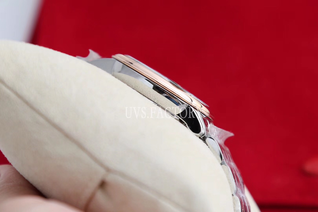 Omega Style Beige Leather Watches Watches Watches detail image 4 from source 765562