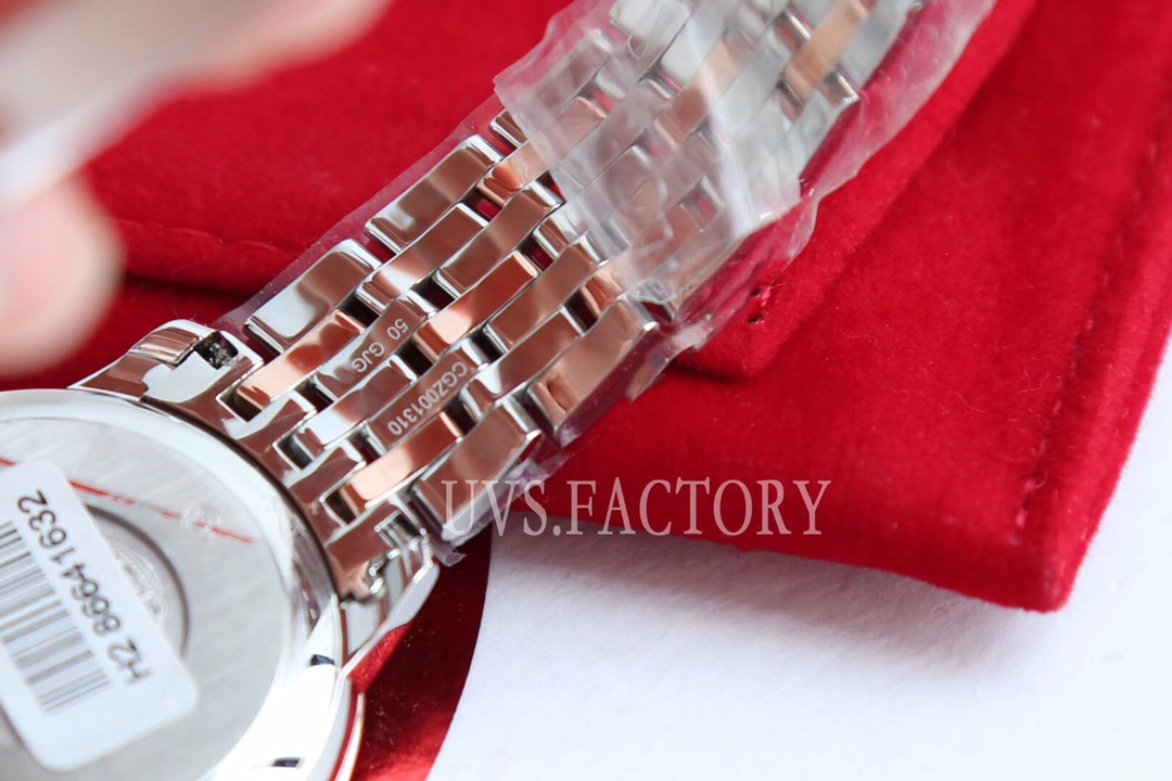 Omega Style Beige Leather Watches Watches Watches detail image 7 from source 765562