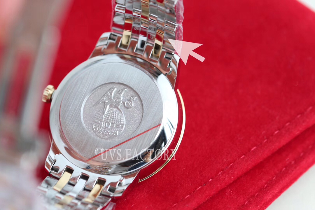 Omega Style Beige Leather Watches Watches Watches detail image 7 from source 765563