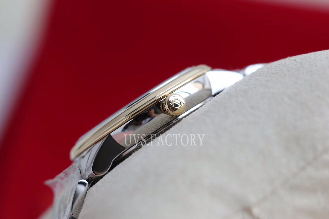 Omega Style Beige Leather Watches Watches Watches detail image 6 from source 765563