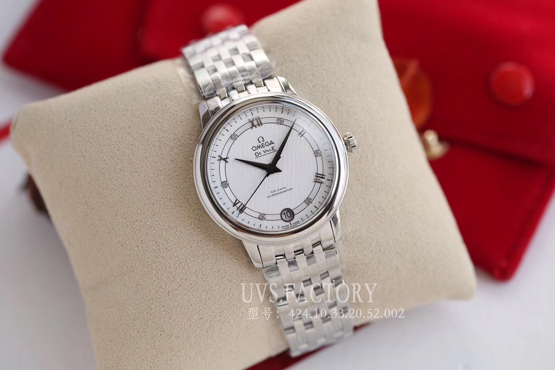 Omega（欧米茄） Style Beige Leather Watches Lookbook Reference image 2