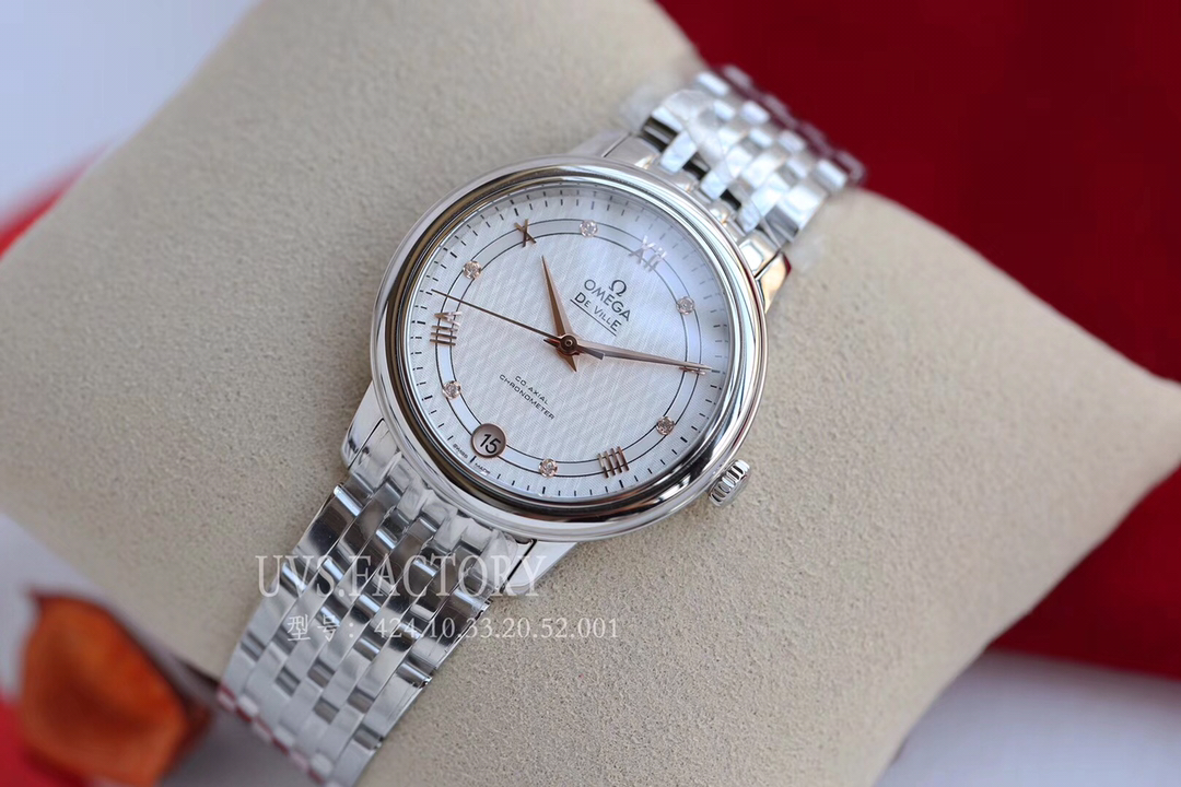 Omega（欧米茄） Style Beige Leather Watches Lookbook Reference image 2