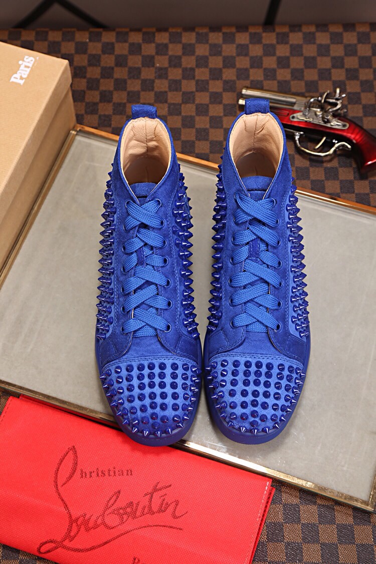 Christian Louboutin（cl男） Style Leather Men's Shoes Lookbook Reference image 2