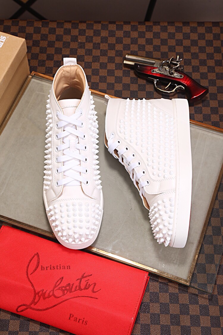Christian Louboutin（cl男） Style Leather Men's Shoes Lookbook Reference image 2