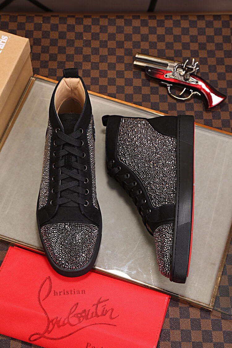 Christian Louboutin（cl男） Style Leather Men's Shoes Lookbook Reference image 2