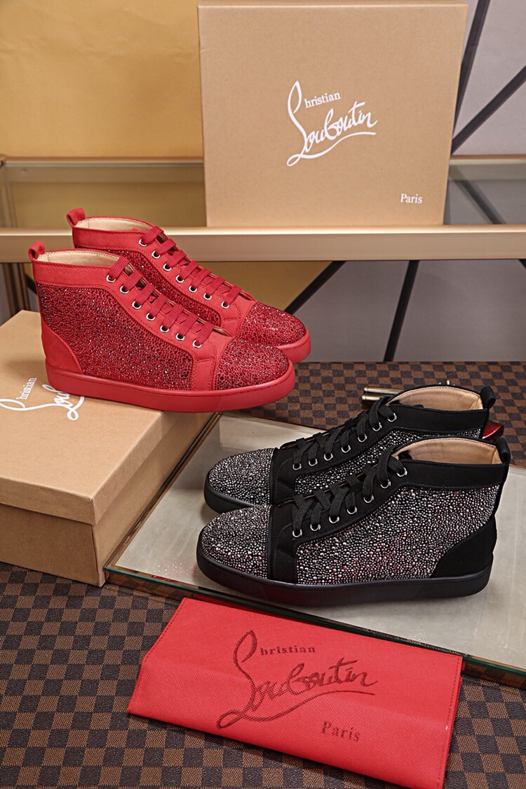 Christian Louboutin（cl男） Style Leather Men's Shoes Lookbook Reference image 1