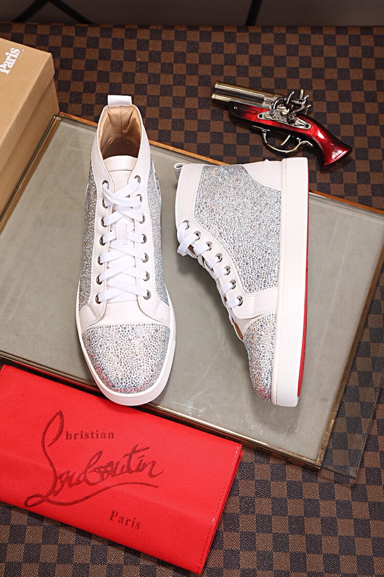 Christian Louboutin（cl男） Style Leather Men's Shoes Lookbook Reference image 2
