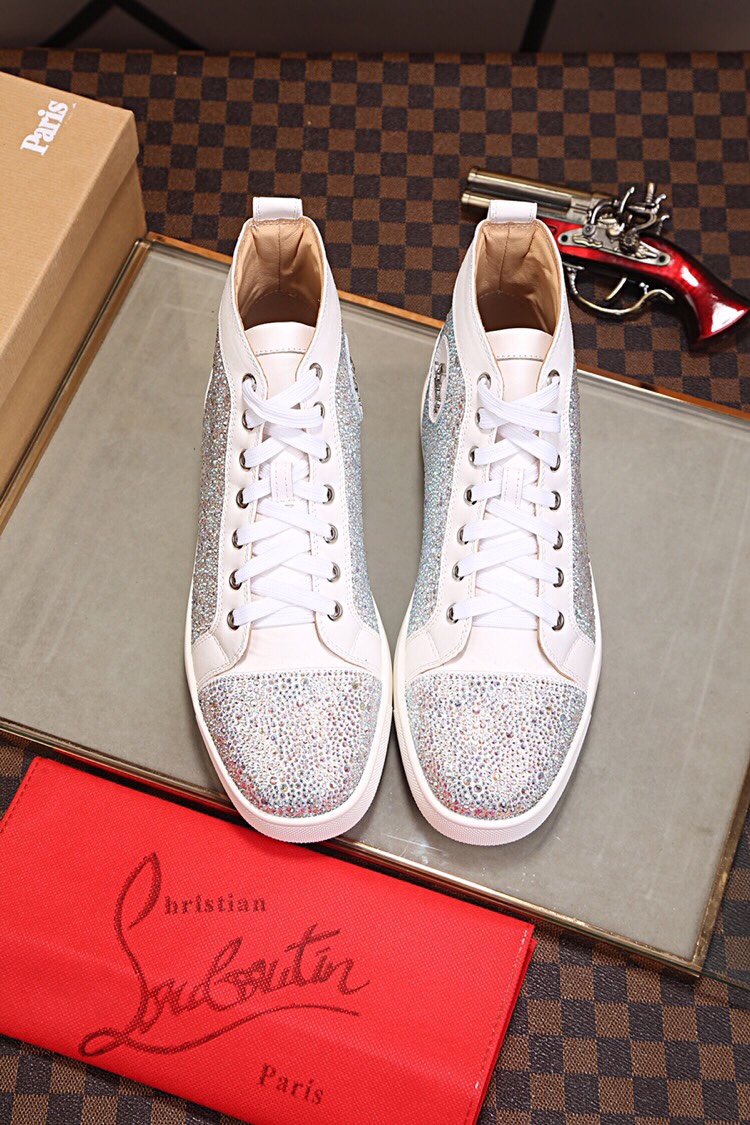 Christian Louboutin（cl男） Style Leather Men's Shoes Lookbook Reference image 1